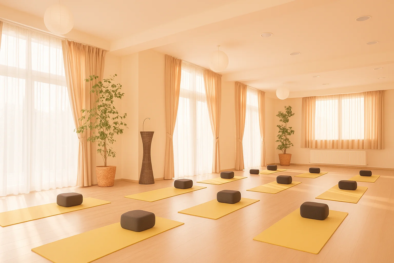 Pulizia studio di yoga a Faenza