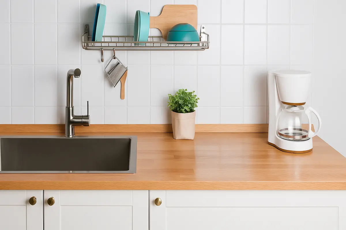 Pulizia di uffici e spazi commerciali - cucina aziendale processo dettagliato