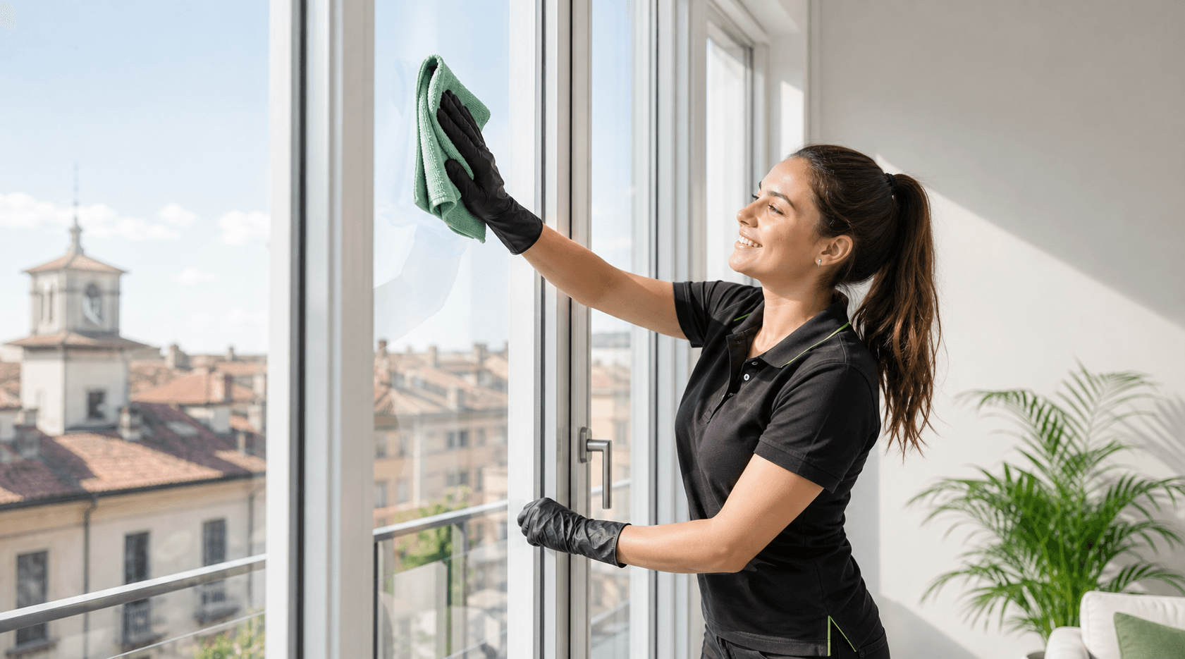 Servizio professionale di lavaggio finestre a Faenza